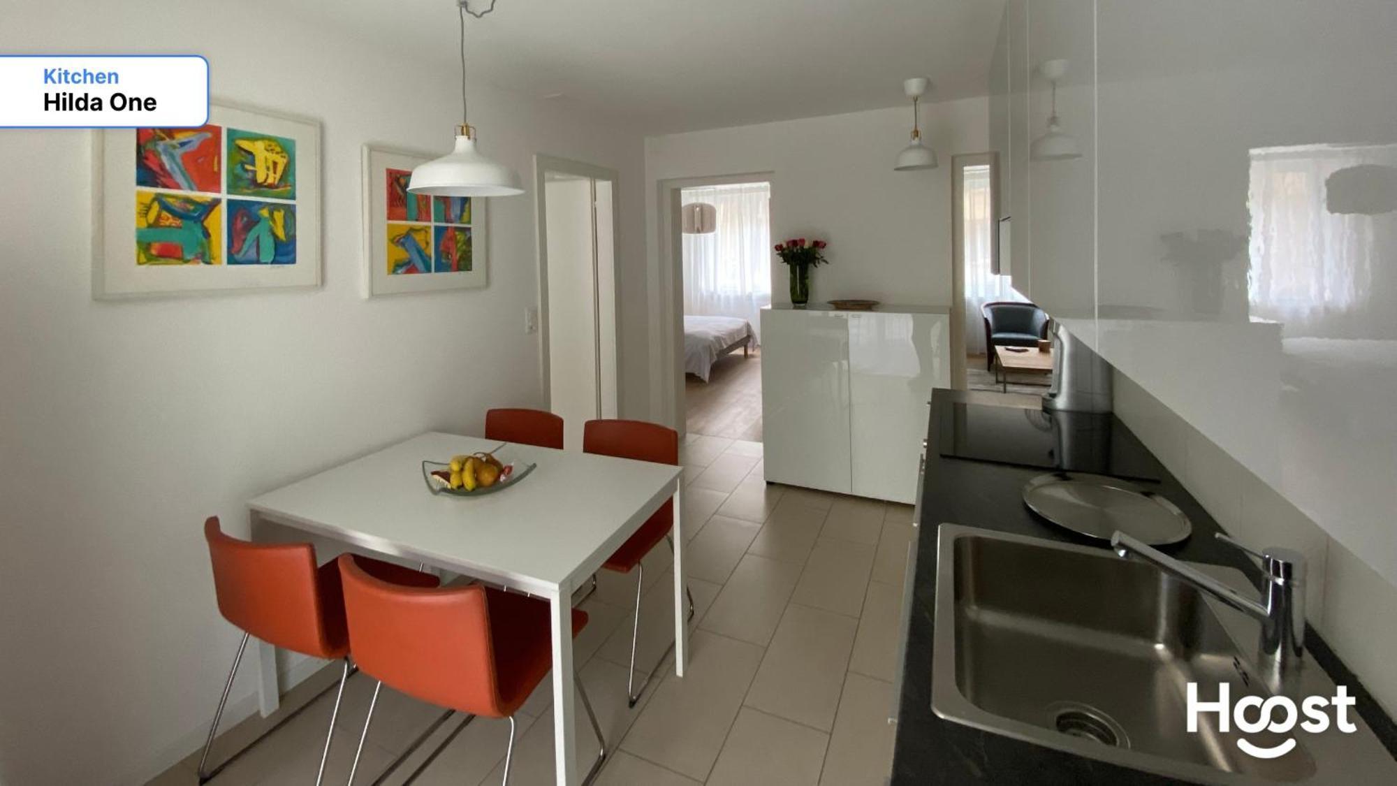 H1 With 4,5 Room, Bathroom, Kitchen, Central, Quiet & Modern With Office Zurich Luaran gambar
