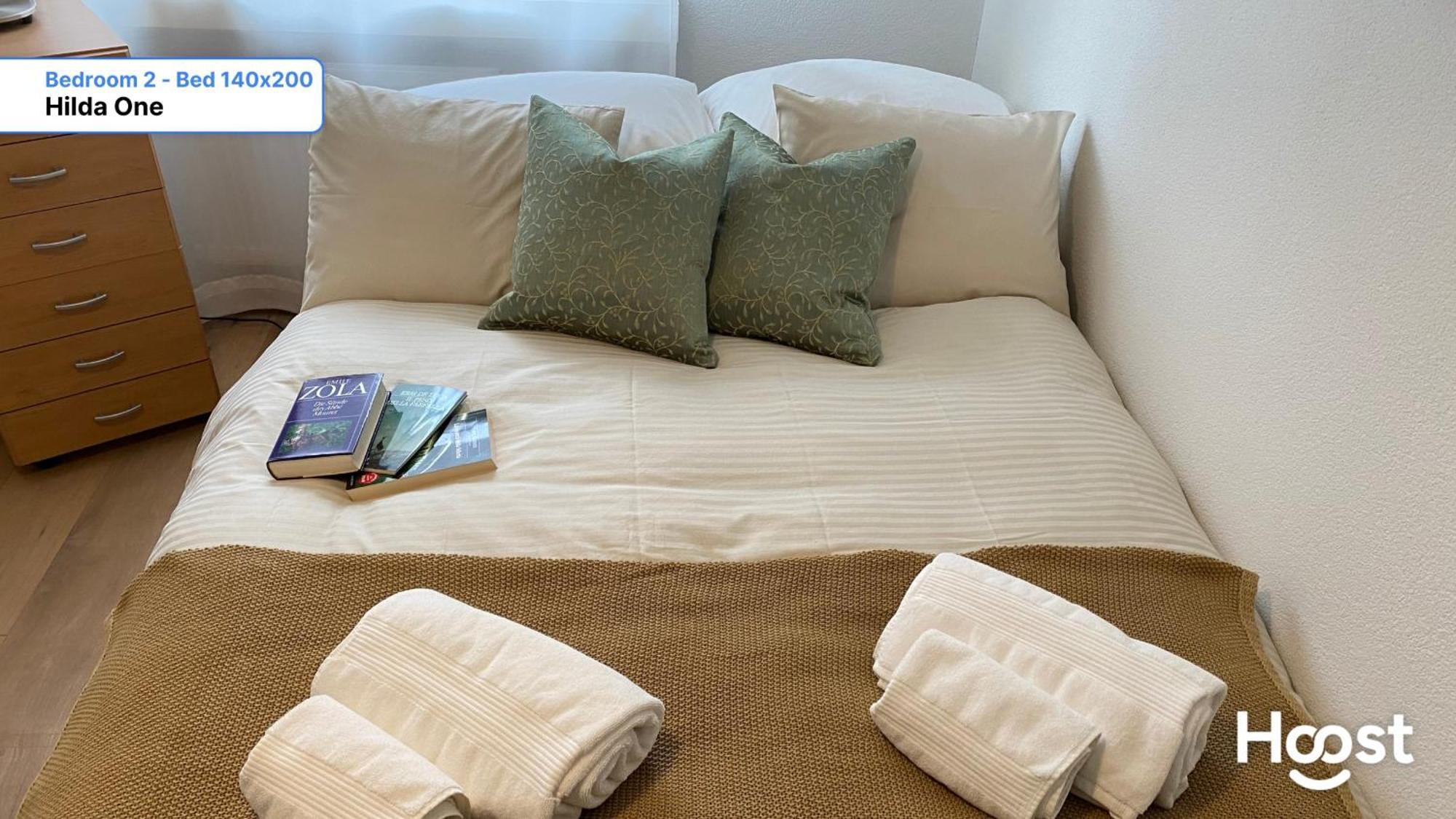 H1 With 4,5 Room, Bathroom, Kitchen, Central, Quiet & Modern With Office Zurich Luaran gambar
