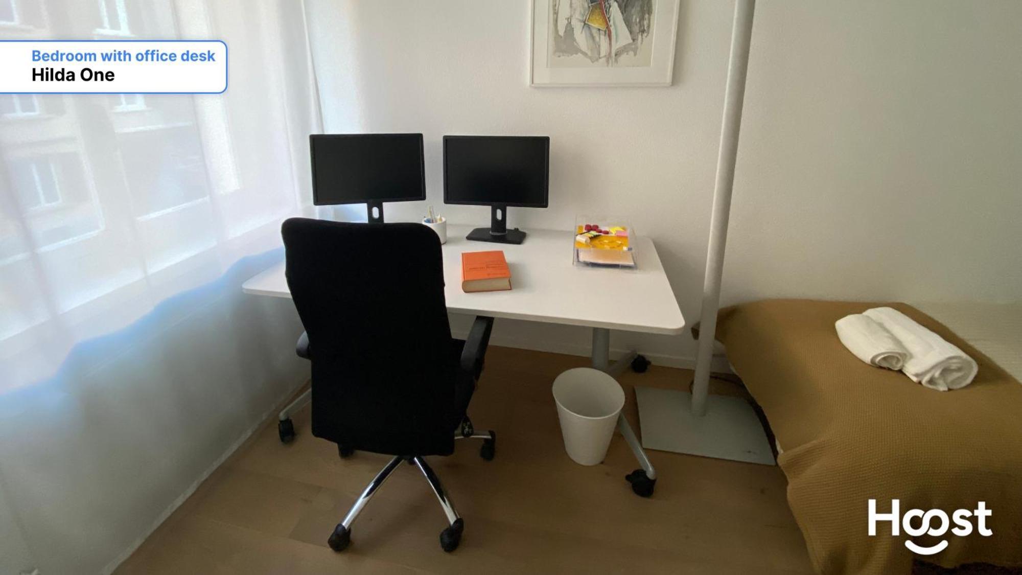 H1 With 4,5 Room, Bathroom, Kitchen, Central, Quiet & Modern With Office Zurich Luaran gambar